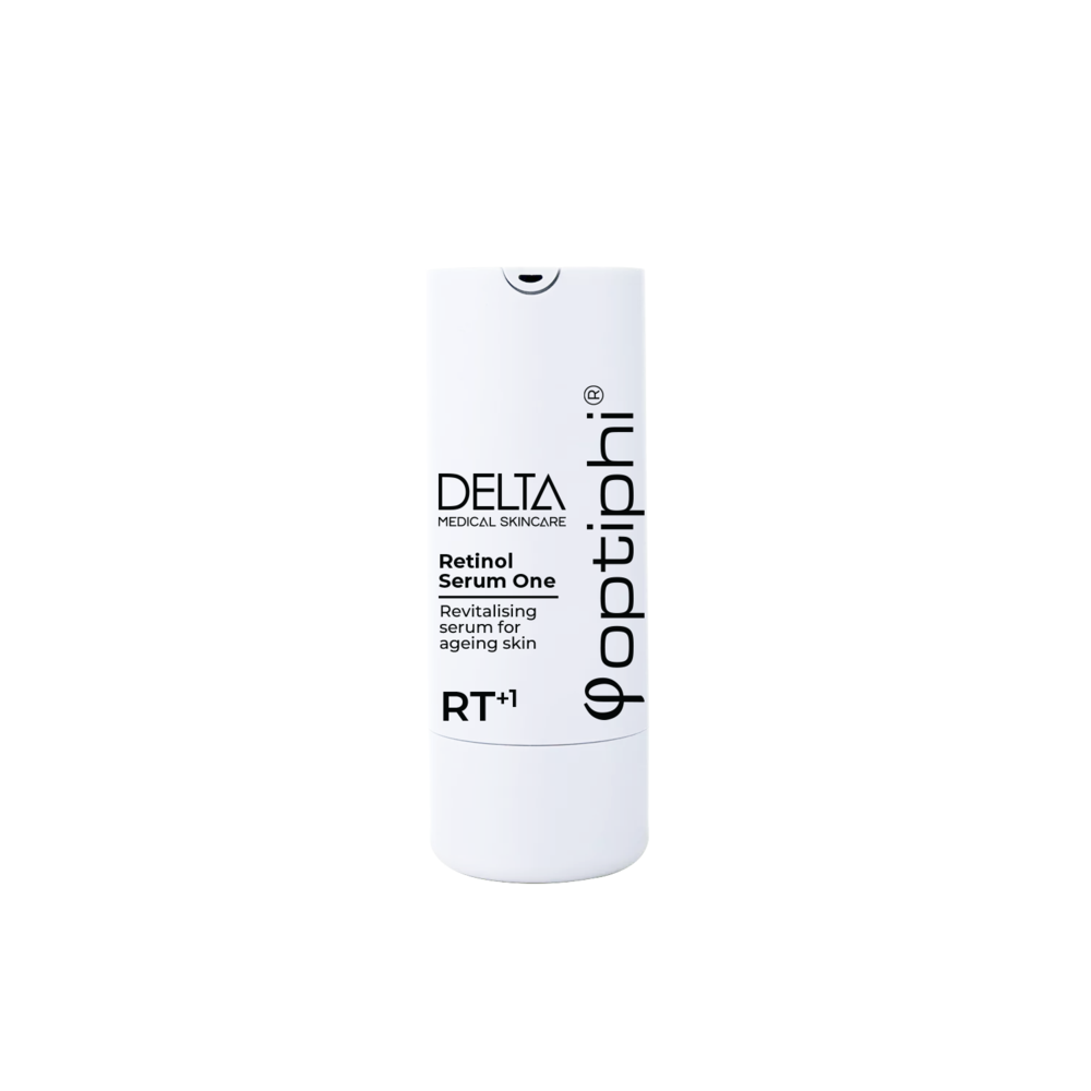 Optiphi DELTA Retinol Serum 1 advanced anti-ageing serum with multiple retinoids to improve skin texture and firmness