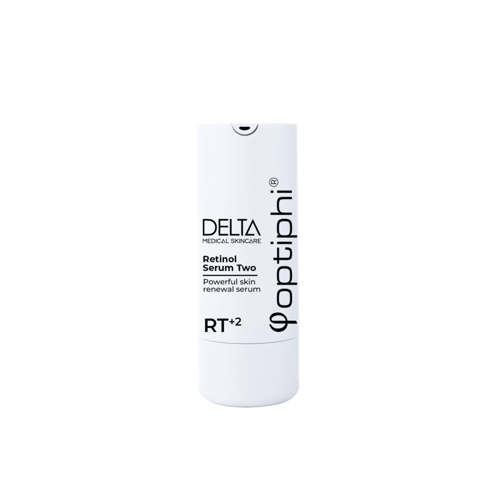 Optiphi DELTA Retinol Serum 2 high-strength retinoid serum for advanced skin rejuvenation and wrinkle reduction
